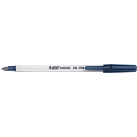 Bic&reg; Round Stic Ball Point Pen, Blue, 1 mm Toolneeds Inc.