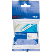 Label Tape, 9 mm x 26-1/4', Black on White Toolneeds Inc.