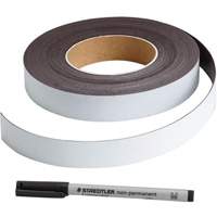 Write-On Magnetic Label, Magnetic, 600" L x 1" W Toolneeds Inc.