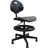 Si&egrave;ges ergonomiques robustes, Polyur&eacute;thane, Noir, Capacit&eacute; 250 lb Toolneeds Inc.