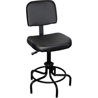 Tabouret avec dossier de s&eacute;rie 6000, Stationnaire, Ajustable Hauteur, Capacit&eacute; 250 lb Toolneeds Inc.