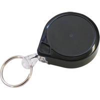 Retractable Mini-Bak&reg; Key Rings, Plastic, 36" Cable, Belt Clip Attachment Toolneeds Inc.