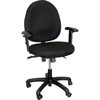 Chaise de dactylo ergonomique avec dossier moyen de s&eacute;rie 900, &agrave; dessin, Ajustable Hauteur, Capacit&eacute; 250 lb Toolneeds Inc.
