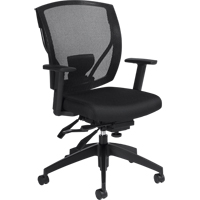 Chaises &agrave; bras Multi-Tilter, Tissu, Noir, Capacit&eacute; 300 lb Toolneeds Inc.
