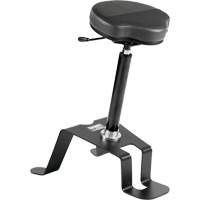 Chaise ergonomique assis-debout TA 200, Vinyle Si&egrave;ge, Noir Toolneeds Inc.
