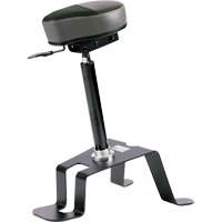 Chaise ergonomique assis-debout TA180, Vinyle Si&egrave;ge, Noir Toolneeds Inc.