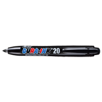 Dura-Ink&reg; #20 Permanent Marker, Black, Fine Tip Toolneeds Inc.