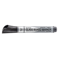 Marqueur effaçable &agrave; sec pour verre de premi&egrave;re qualit&eacute;, Noir, Pointe Ronde Toolneeds Inc.