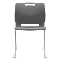 Chair, Plastic, 32-1/2" High, 300 lbs. Capacity, Grey Toolneeds Inc.