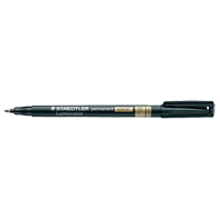 Marqueur permanent Lumocolor, Noir, Pointe Fin Toolneeds Inc.