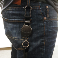 Securit Key Chains, Polycarbonate, 48" Cable, Carabiner Attachment Toolneeds Inc.