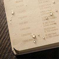 Bound Book, Hard Cover, Tan, 160 Pages, 4-5/8" W x 7-1/4" L Toolneeds Inc.