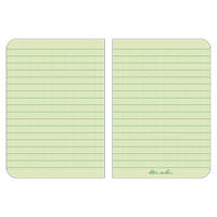 Memo Book, Soft Cover, Tan, 112 Pages, 3-1/2" W x 5" L Toolneeds Inc.