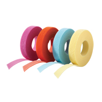 One-Wrap&reg; Cable Management Tape, Hook & Loop, 25 yds x 5/8", Self-Grip, Violet Toolneeds Inc.