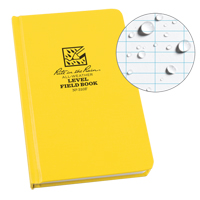Bound Book, Hard Cover, Yellow, 160 Pages, 4-5/8" W x 7-1/4" L Toolneeds Inc.