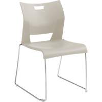 Duet Armless Training Chair, Plastic, 33-1/4" High, 350 lbs. Capacity, White Toolneeds Inc.