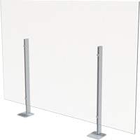Surface Mount Sneeze Guard, 36" W x 36" H Toolneeds Inc.