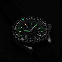 Large Diver's Automatic Watch, Digital, Battery Operated, 41 mm, Black Toolneeds Inc.