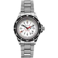 Arctic Edition Large Diver's Automatic GSAR Watch with Stainless Steel Bracelet, Digital, Battery Operated, 41 mm, Silver Toolneeds Inc.