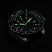 Red Maple Jumbo Diver's Quartz Watch, Digital, Battery Operated, 46 mm, Black Toolneeds Inc.