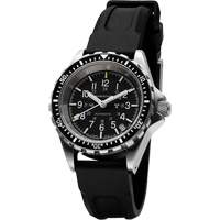 Steel Navigator with Date on Black 3-Piece Rubber Strap Kit, Digital, Battery Operated, 36 mm, Black Toolneeds Inc.