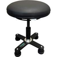 Tabouret ergonomique OmniStool, Mobile, Ajustable, Vinyle Si&egrave;ge, Noir Toolneeds Inc.