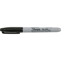 Marqueurs permanents - #15, Noir, Pointe Fin Toolneeds Inc.