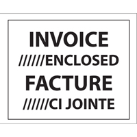 Packing List Envelopes, 4" L x 5" W, Backloading Style Toolneeds Inc.