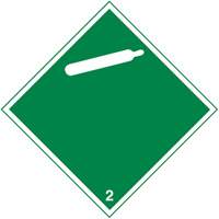 TDG Shipping Labels, Class 2, Gases, Paper Toolneeds Inc.