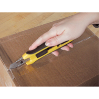 Five-Position Safety Knife, 18 mm, Silver, Rubber Handle Toolneeds Inc.