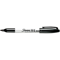 Marqueur permanent T. E. C. (Trace Element Certified), Noir, Pointe Fin Toolneeds Inc.