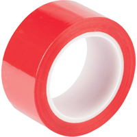 Ruban &agrave; coller rouge, 48 mm (1-22/25") x 66 m (216,5')  Toolneeds Inc.