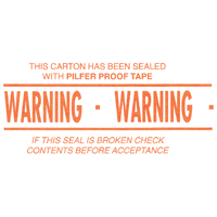 Pre-Printed Gummed Tapes, 72 mm (2-4/5") x 137 m (449.475'), Kraft Toolneeds Inc.