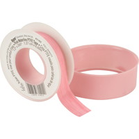 Teflon&reg; Tape - Water Lines Thread, 260" L x 1/2" W, Pink Toolneeds Inc.