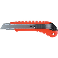 Couteau professionnel ATK300, 18 mm, Acier au carbone, Prise en Plastique Toolneeds Inc.