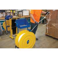 Strapping Dispenser, Polyester/Steel/Polypropylene Straps, 16"/8" Core Dia., 3"/8"/6" Roll Width Toolneeds Inc.