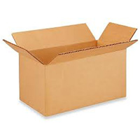 Corrugated Box, 8" L x 4" W x 4" H, Flute C Toolneeds Inc.