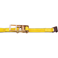 Ratchet Straps, Flat Hook, 3" W x 30' L, 5400 lbs. (2450 kg) Working Load Limit Toolneeds Inc.