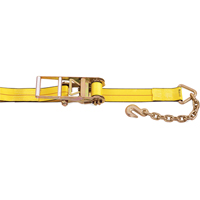 Ratchet Straps, Chain Anchor, 3" W x 30' L, 5400 lbs. (2450 kg) Working Load Limit Toolneeds Inc.