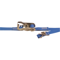 Heavy-Duty Utility Straps, Ratchet, 1" W x 16' L, 835 lbs. (380 kg) WLL Toolneeds Inc.
