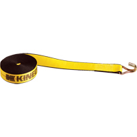 Winch Straps, Wire Hook, 2" W x 30' L, 1670 lbs. (751 kg) Working Load Limit Toolneeds Inc.