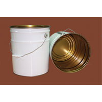 Pail with Lid, Metal, 20 L Toolneeds Inc.
