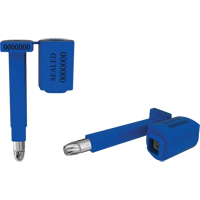 High Security Locktainer Security Seals, 3-1/4", Metal, Bolt Seal Toolneeds Inc.