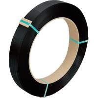 Strapping, Polyester, 5/8" W x 1800' L, Black, Manual Grade Toolneeds Inc.