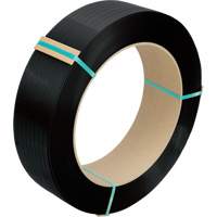 Strapping, Polyester, 1/2" W x 5800' L, Black, Manual Grade Toolneeds Inc.