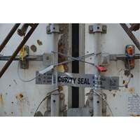 High Security Security Seal, 12", Metal, Cable Seal Toolneeds Inc.