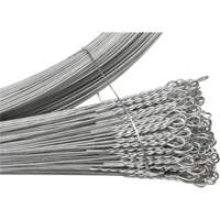 Baling Wire, Galvanized, 13-1/2' L, 13 ga. Toolneeds Inc.