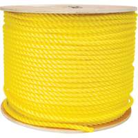 3/8" Braided Yellow Rope, Polypropylene, 630' Toolneeds Inc.