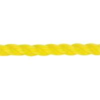 3/8" Braided Yellow Rope, Polypropylene, 630' Toolneeds Inc.