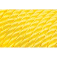 5/8" Braided Yellow Rope, Polypropylene, 200' Toolneeds Inc.